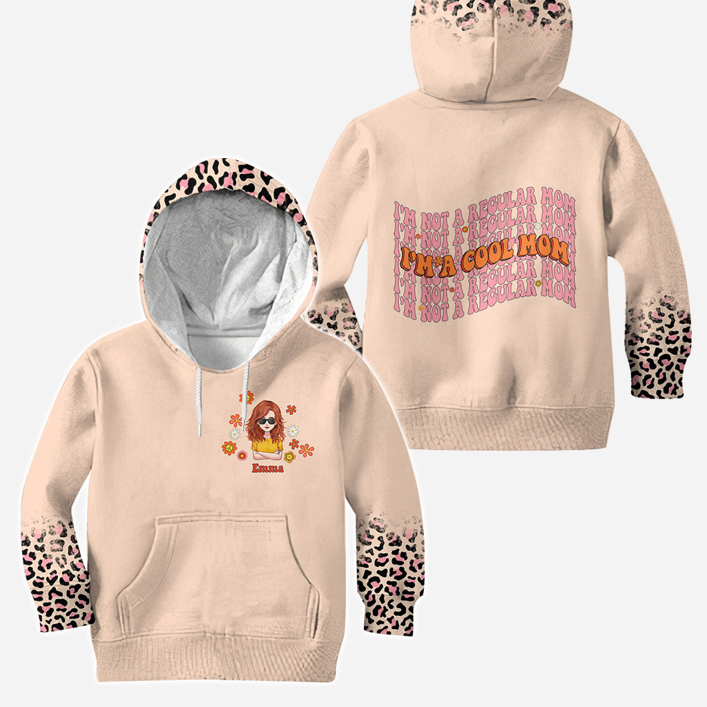 Ich bin keine gewöhnliche Mama – Personalisierter Muttertags-Hoodie und Leggings