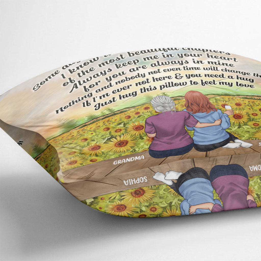 Eines Tages, wenn die Seiten - Personalisiertes Muttertags-Oma-Kissen