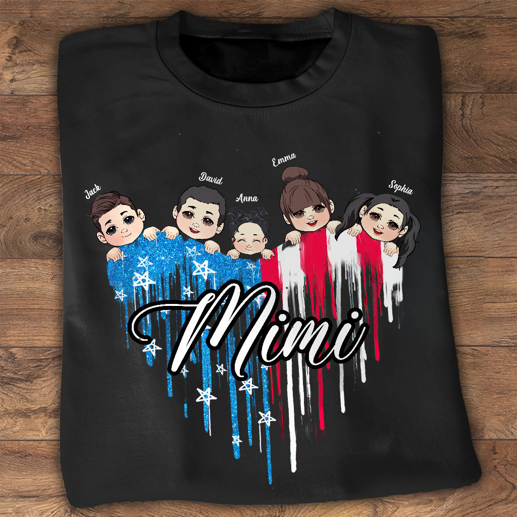 Die beste Oma der Welt – Geschenk für Oma, Mama, Papa, Opa, Tante, Onkel – Personalisiertes T-Shirt und Hoodie