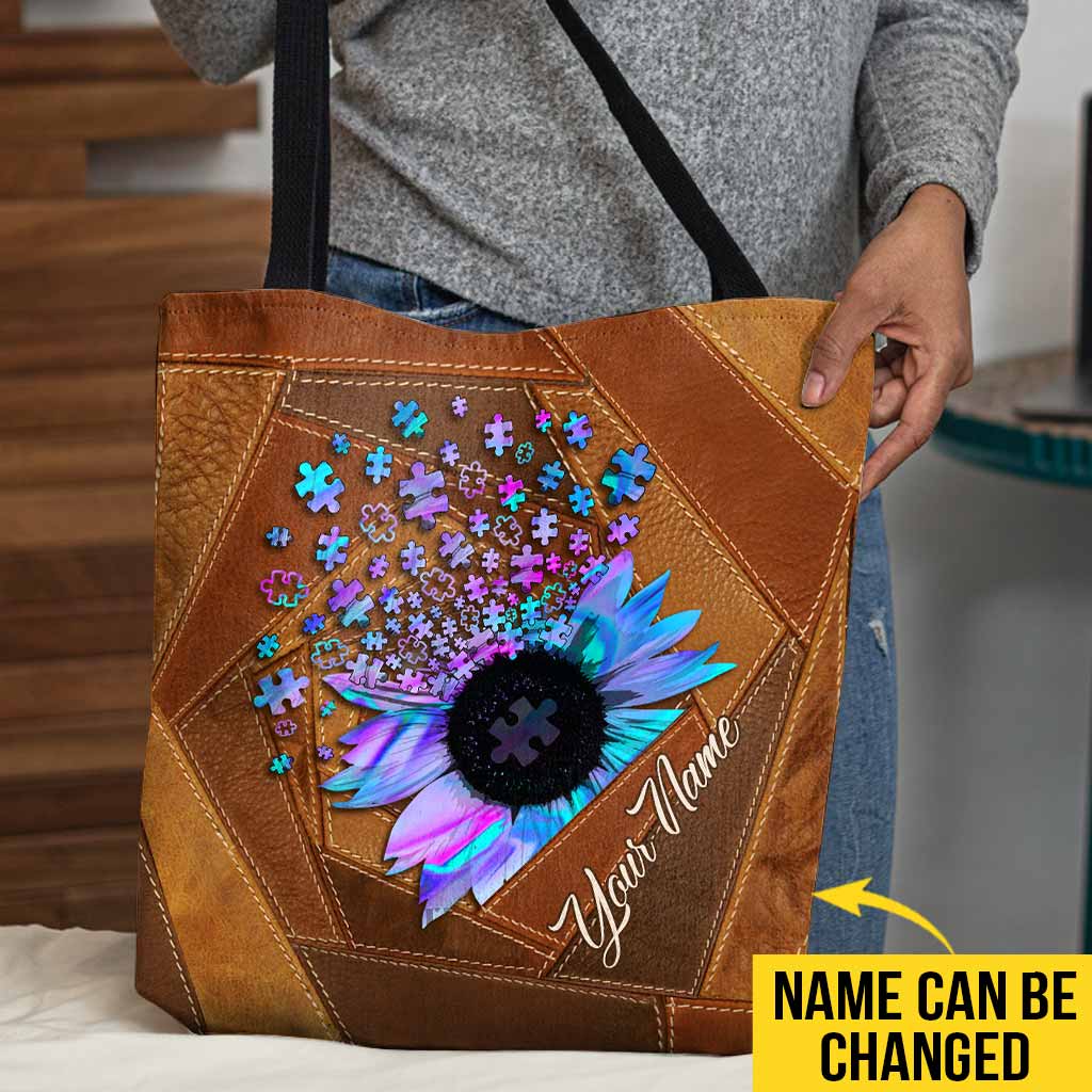 Es ist okay, anders zu sein – Personalisierte Tragetasche zur Sensibilisierung für Autismus