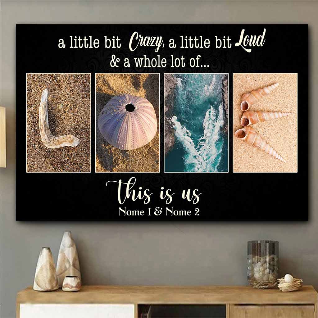 This Is Us - Sea Lover Personalized Poster