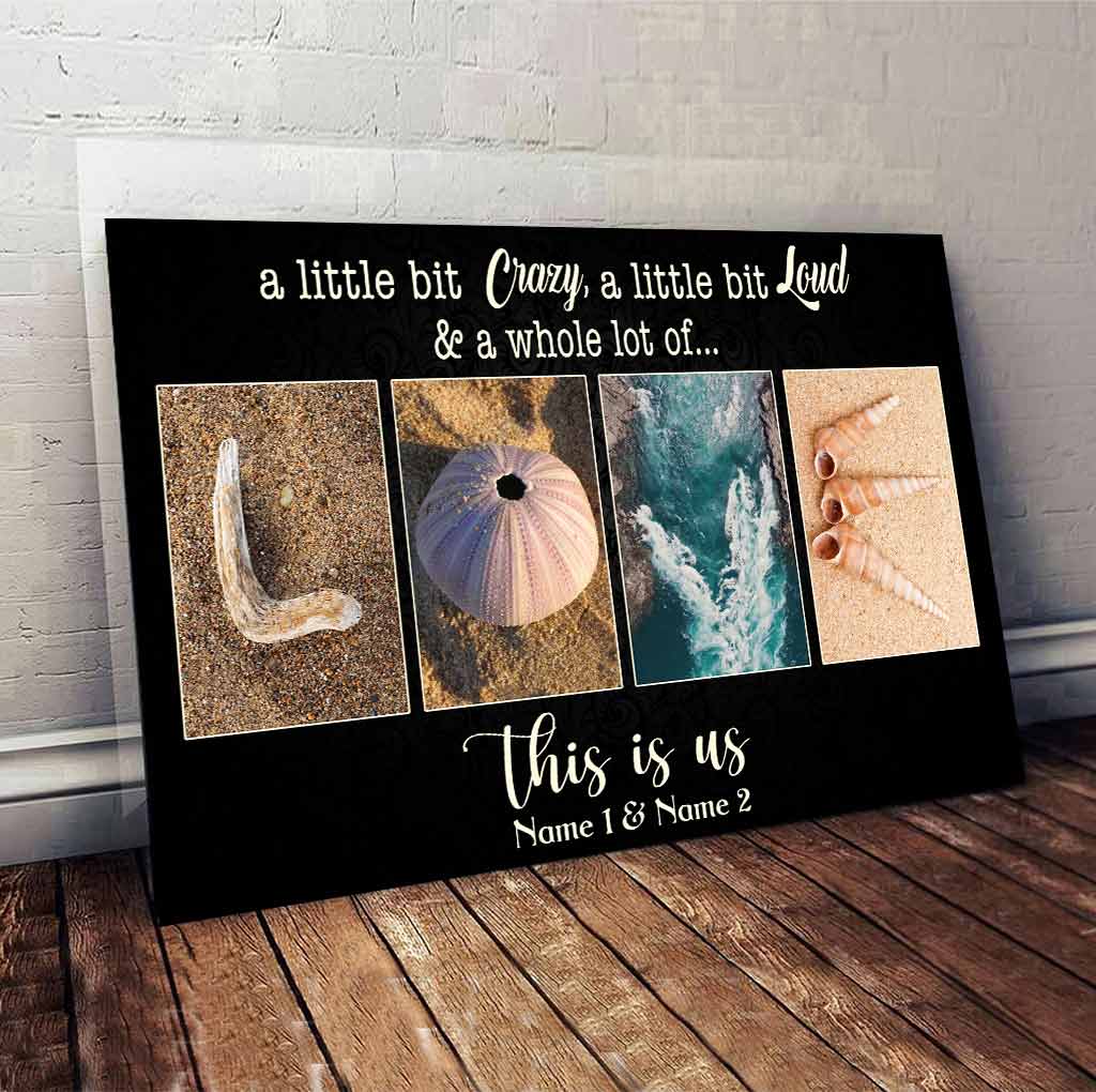 This Is Us - Sea Lover Personalized Poster