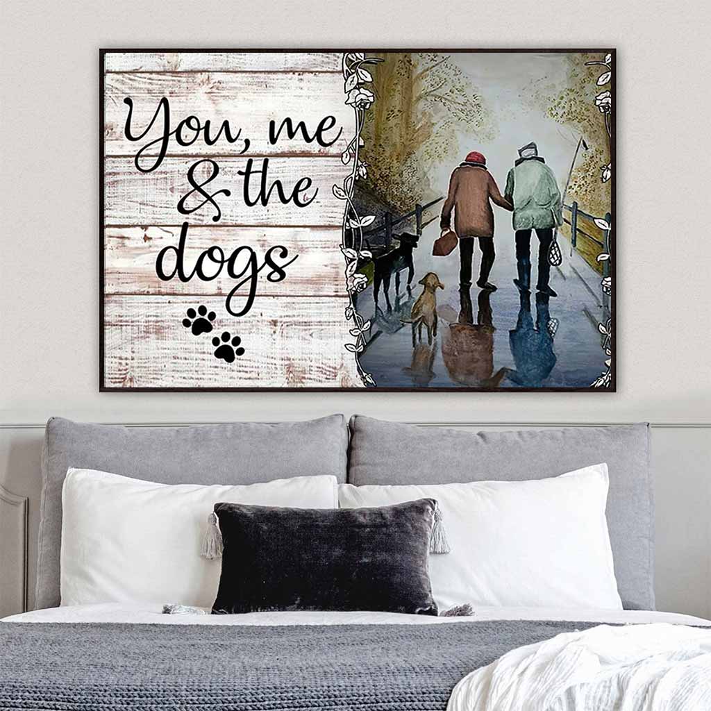 Du, ich und die Hunde – Angelposter