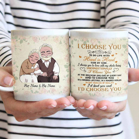 Ich hatte dich und du hattest mich – Personalisierte Tasse für Paare