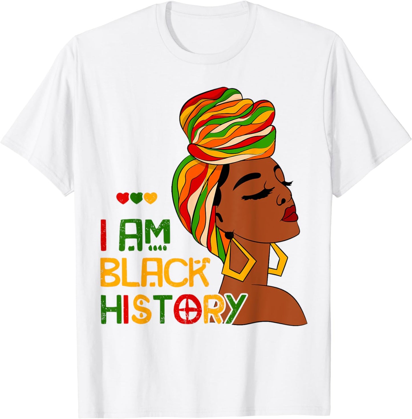 Ich bin Schwarze Geschichte Afroamerikanisches T-Shirt & Hoodie 0224