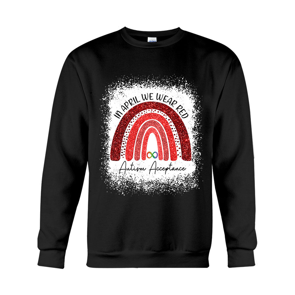 Im April tragen wir Rot – T-Shirt und Hoodie zur Sensibilisierung für Autismus 1121