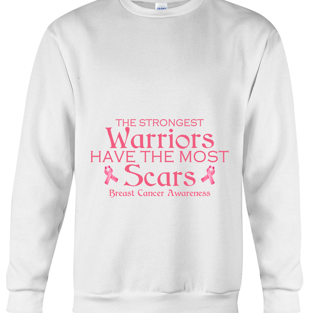 Breast Cancer Awareness Scars - Personalized T-shirt and Hoodie