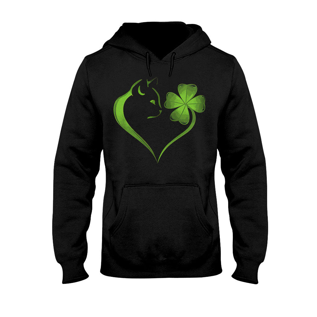 Cat Heart Irish - T-Shirt und Hoodie 0119