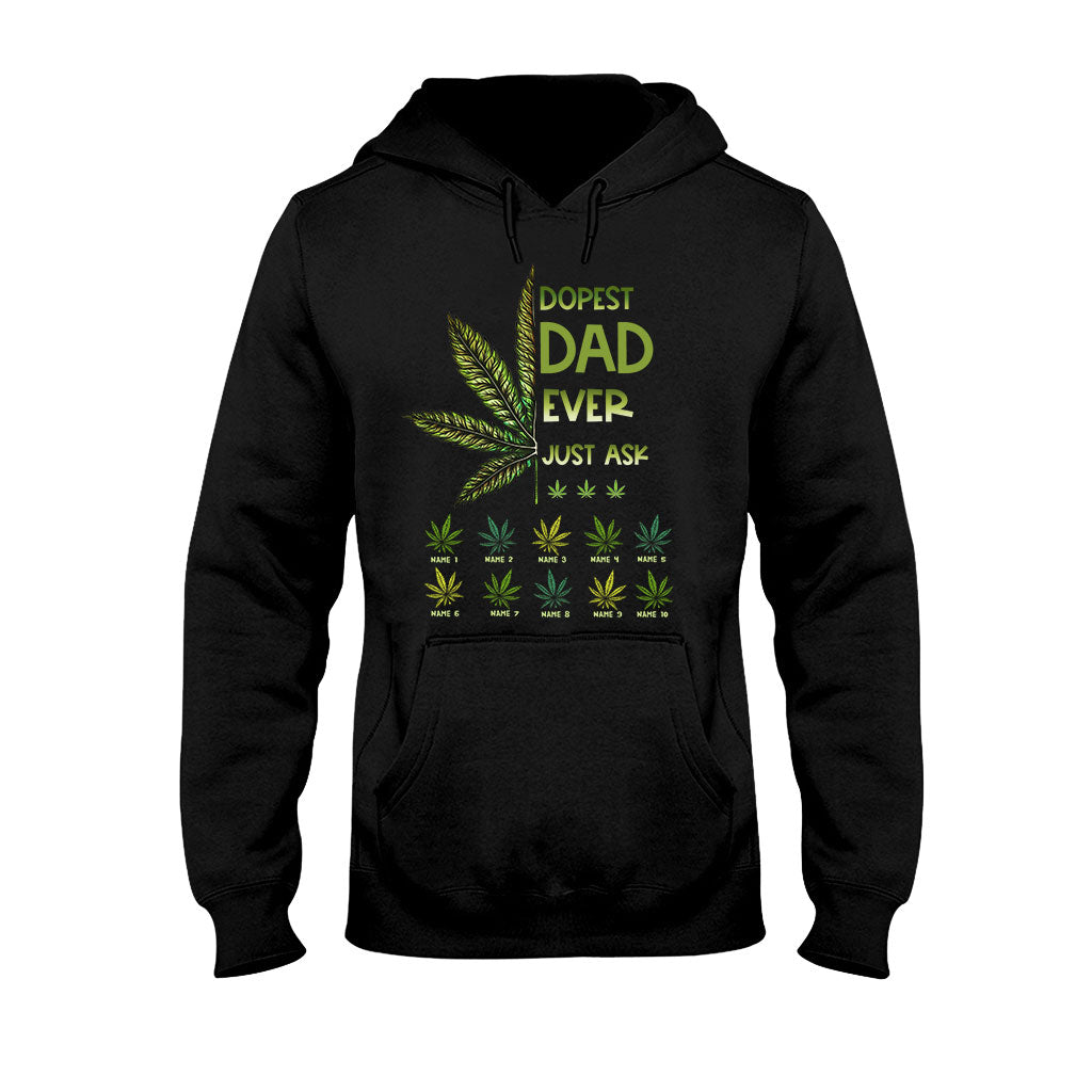 Der coolste Papa aller Zeiten – Geschenk für Papa, Oma, Opa, Mama, Onkel, Tante, Bruder, Schwester – Personalisiertes T-Shirt und Hoodie