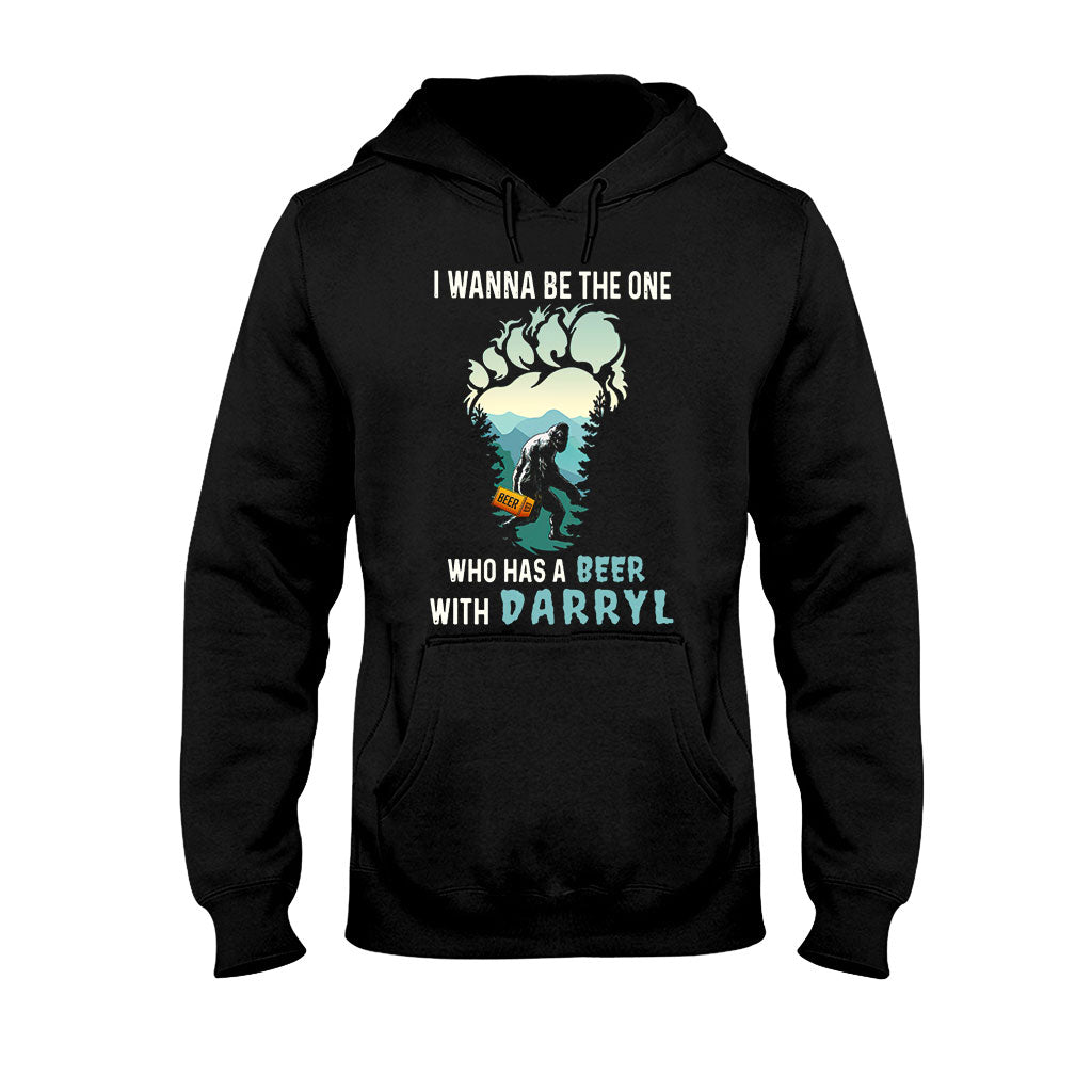 Ich will derjenige sein, der mit Bigfoot ein Bier trinkt – Camping-T-Shirt und Hoodie 112021