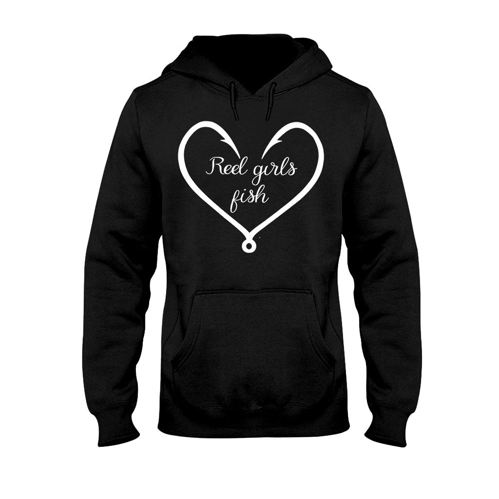 Reel Girl Fish - T-shirt and Hoodie 112021