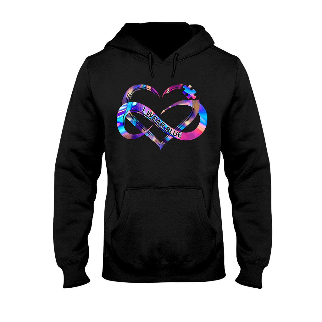 Ich trage Blau – Personalisiertes T-Shirt und Hoodie zur Sensibilisierung für Autismus