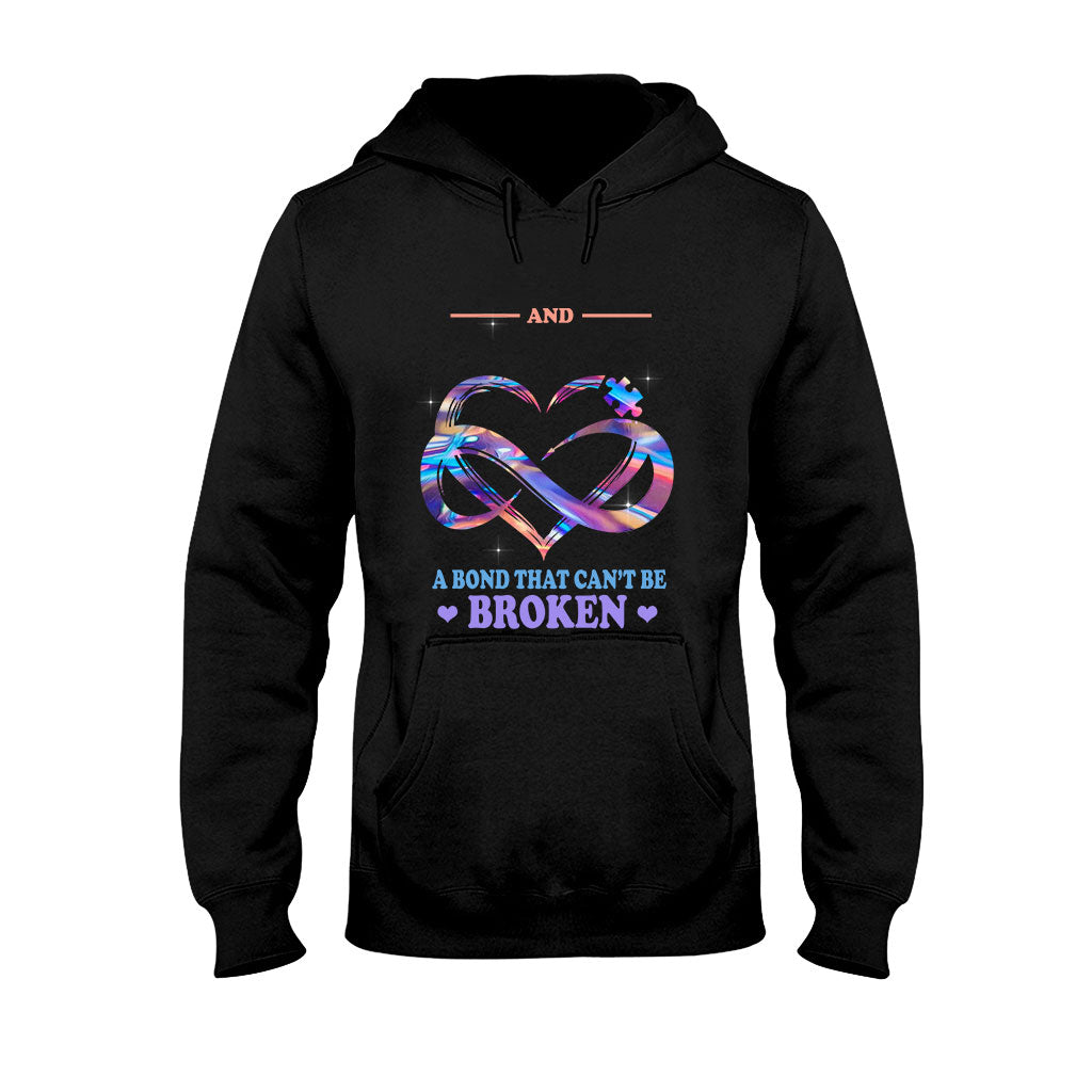 Grandma & Grandson - Autism Awareness Personalized T-shirt And Hoodie