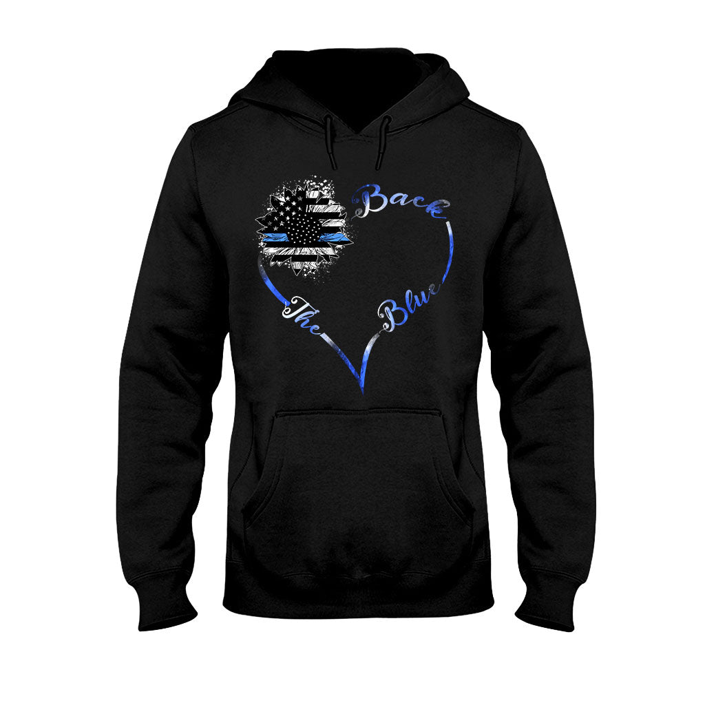 Blue Line – Polizeibeamten-T-Shirt und Hoodie 062021
