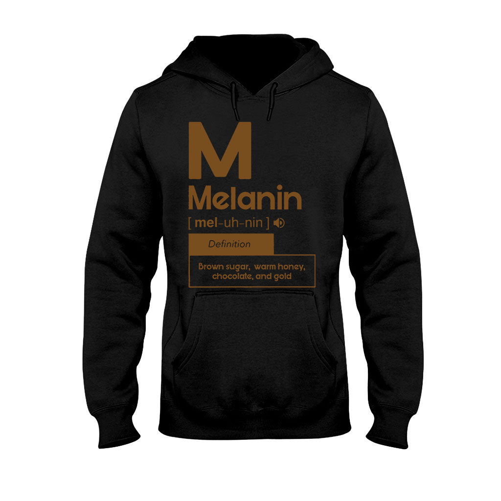 Melanin – T-Shirt und Hoodie für Afroamerikaner 062021