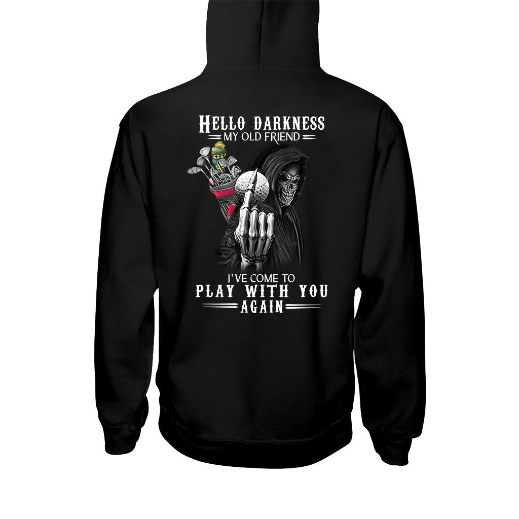 Hello Darkness - Golf T-shirt And Hoodie 062021