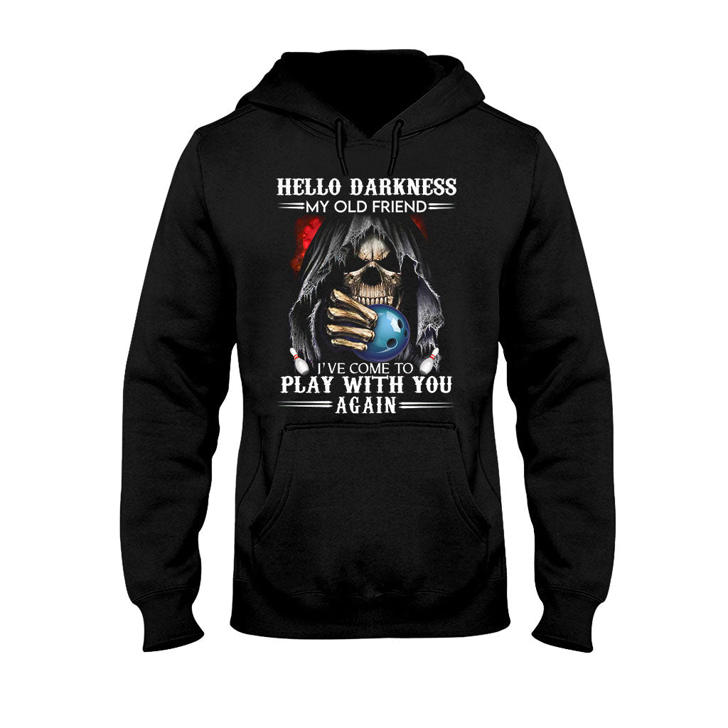 Hello Darkness – Bowling-T-Shirt und Hoodie 062021