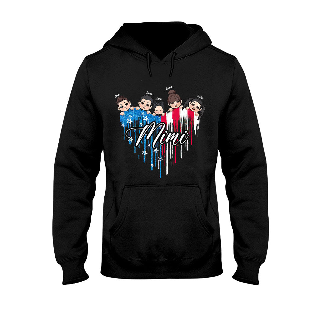 Die beste Oma der Welt – Geschenk für Oma, Mama, Papa, Opa, Tante, Onkel – Personalisiertes T-Shirt und Hoodie