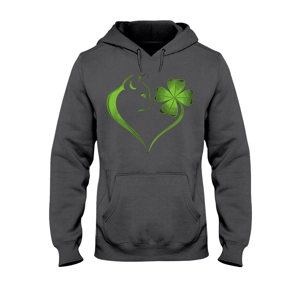 Cat Heart Irish - T-Shirt und Hoodie 0119
