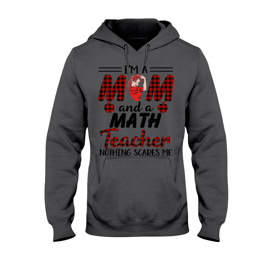 Ich bin Mutter und Lehrerin – personalisiertes T-Shirt und Hoodie