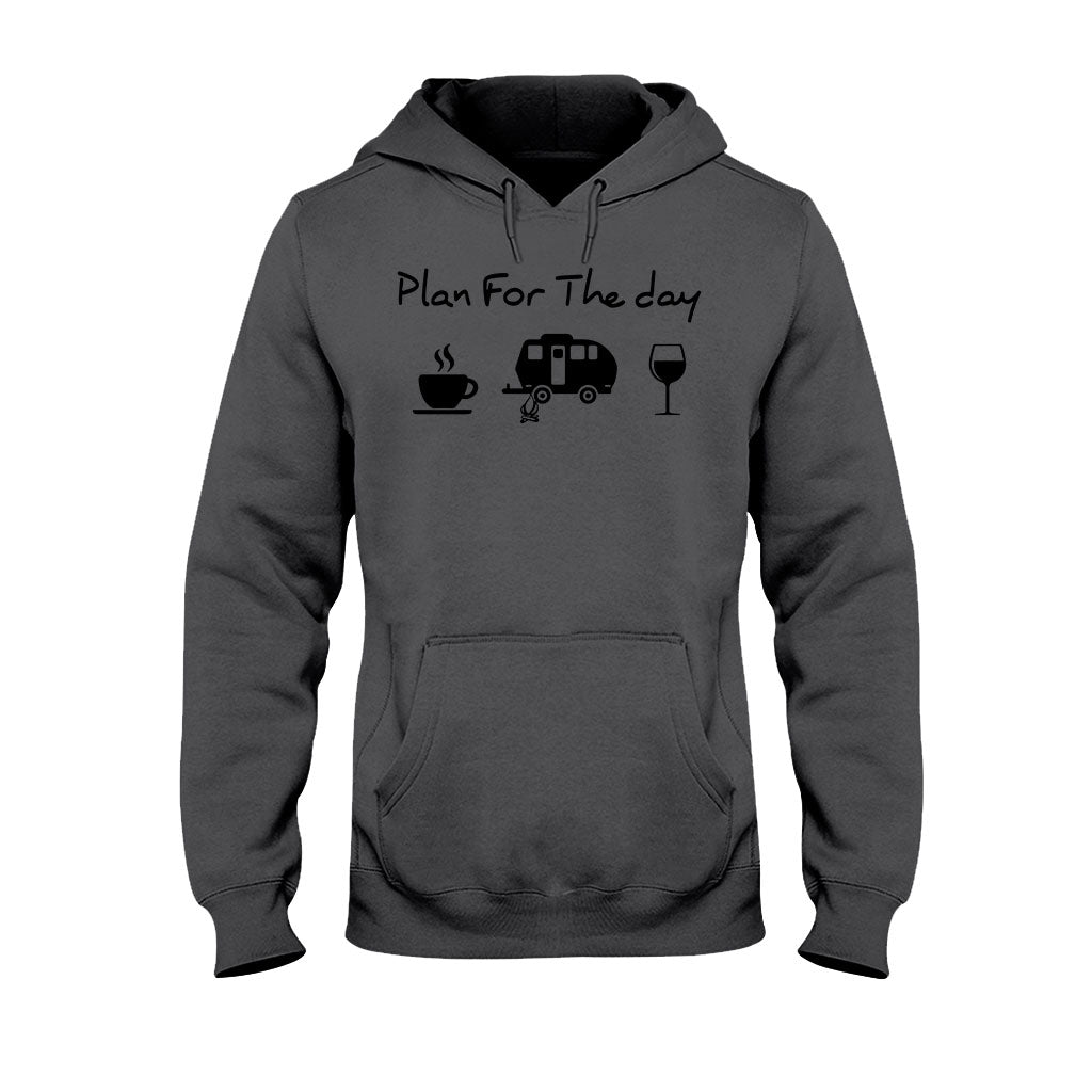Plan For The Day - Camping T-shirt and Hoodie 112021