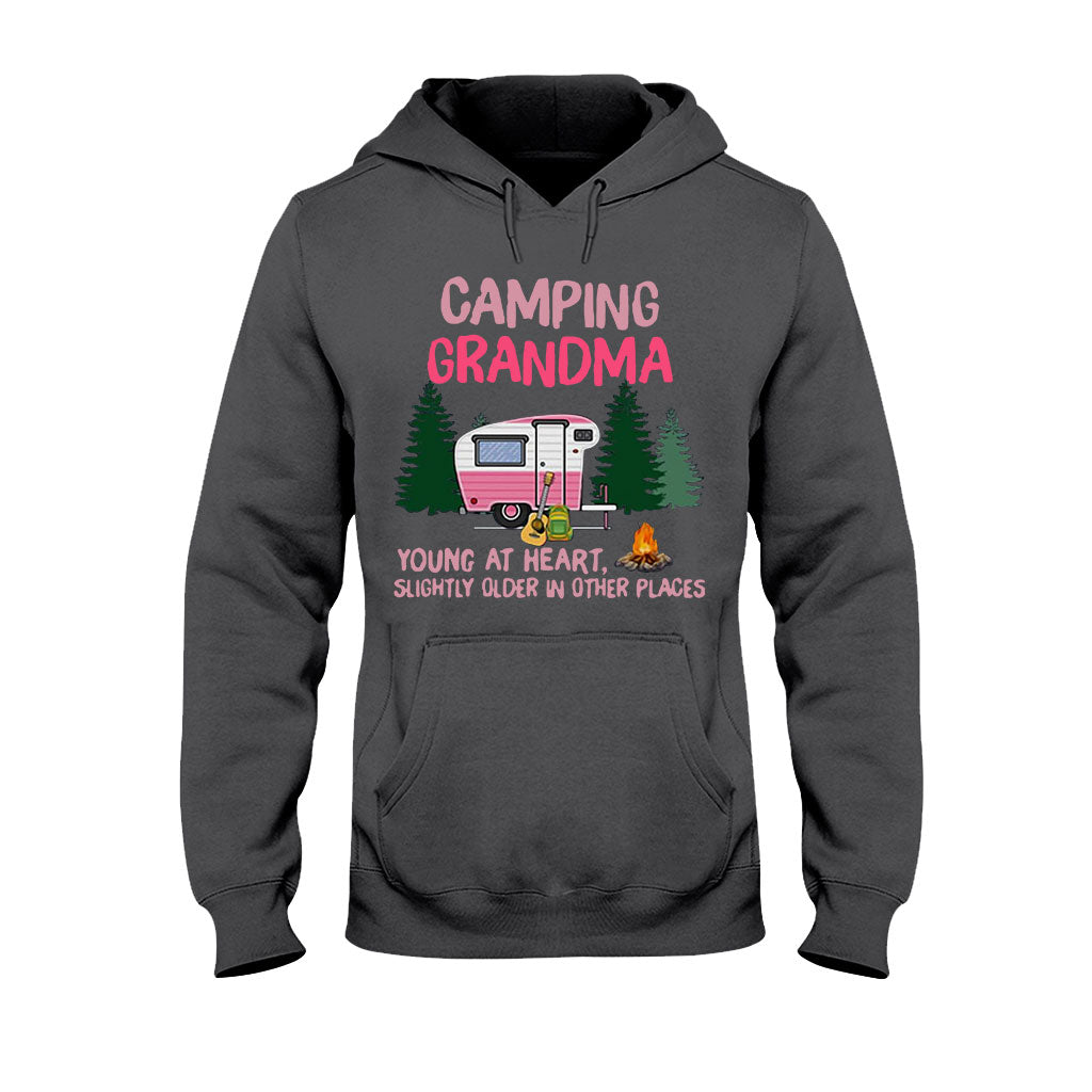 Camping Grandma - T-shirt and Hoodie 112021