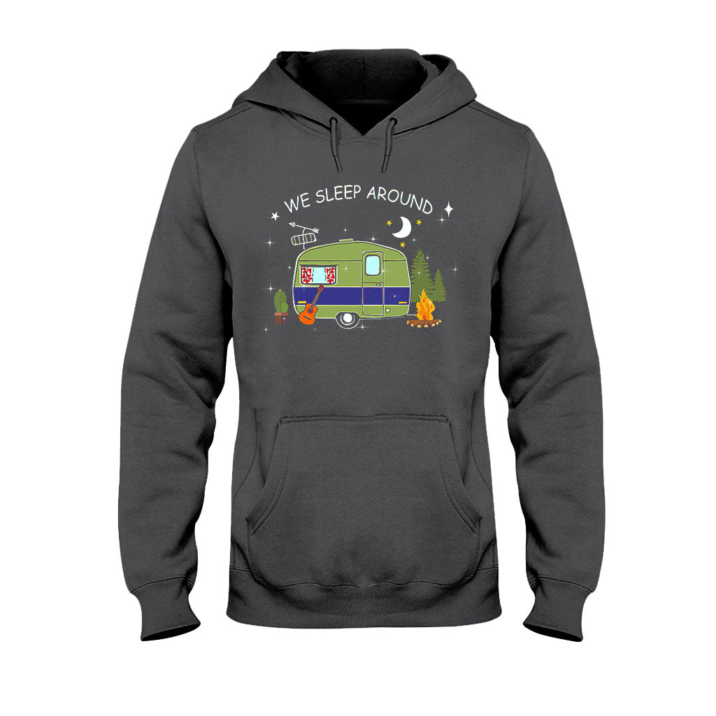 We Sleep Around - Camping T-shirt and Hoodie 112021