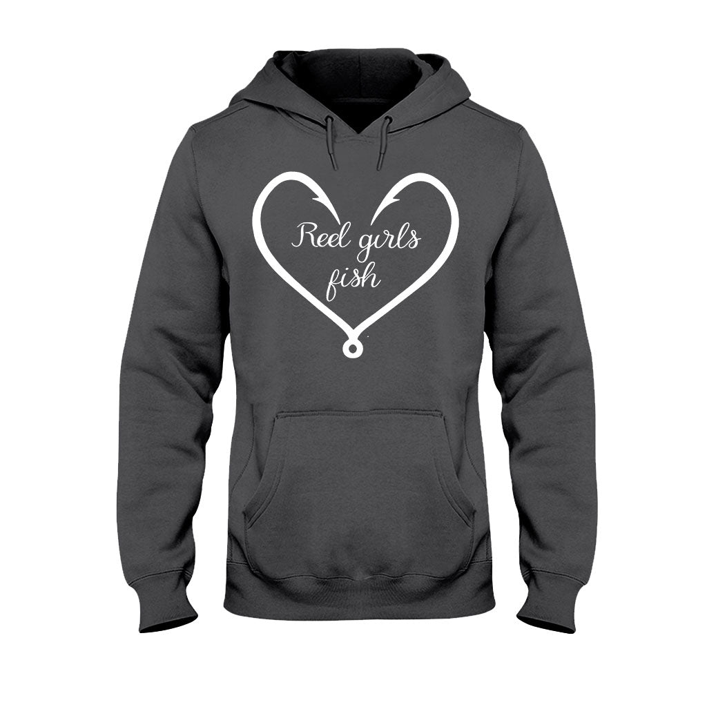 Reel Girl Fish - T-shirt and Hoodie 112021