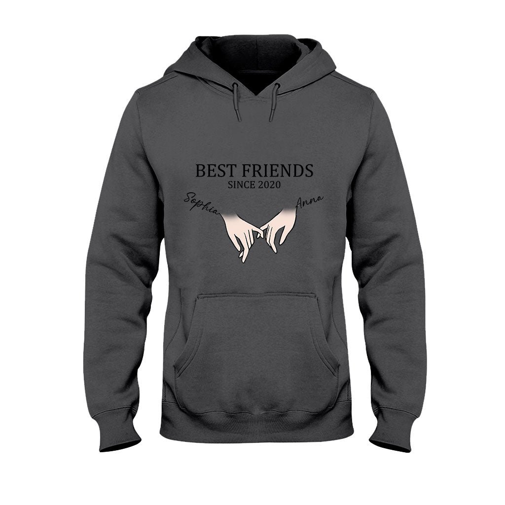 Beste Freundinnen – Personalisiertes Bestie-T-Shirt und Hoodie