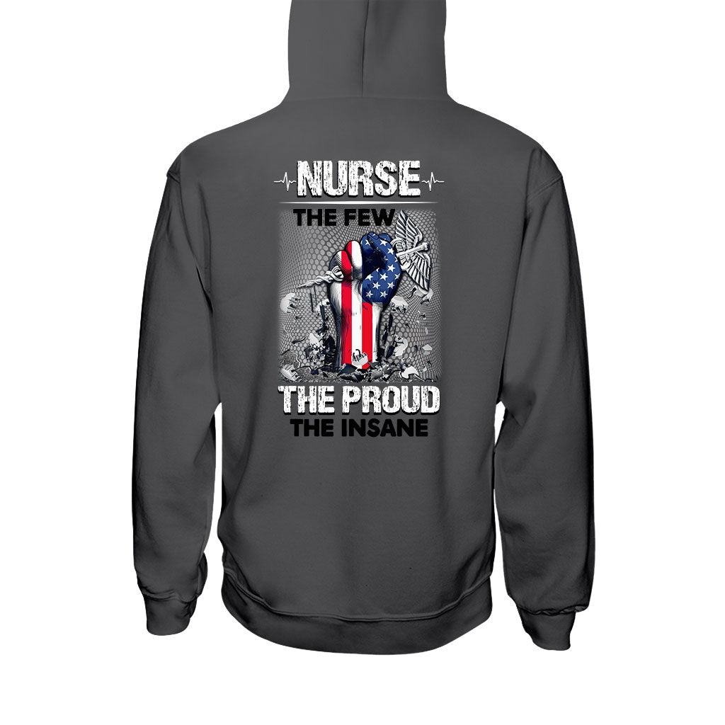 Die Wenigen, die Stolzen, die Wahnsinnigen – Krankenschwester-T-Shirt und Hoodie 1021