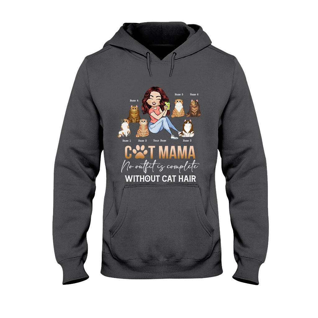 Katzenmama – Personalisiertes T-Shirt und Hoodie