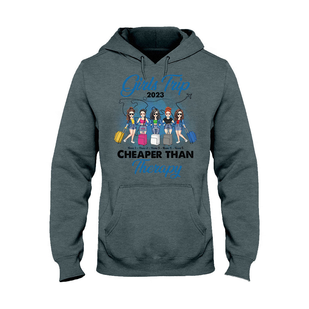 Mädelsausflug – Personalisiertes Bestie-T-Shirt und Hoodie
