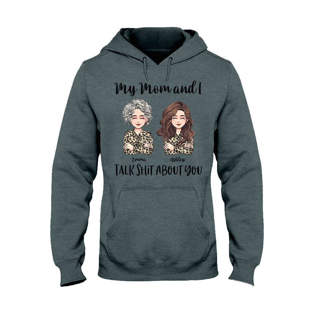 Mutter und Tochter – Personalisiertes Muttertags-T-Shirt und Hoodie