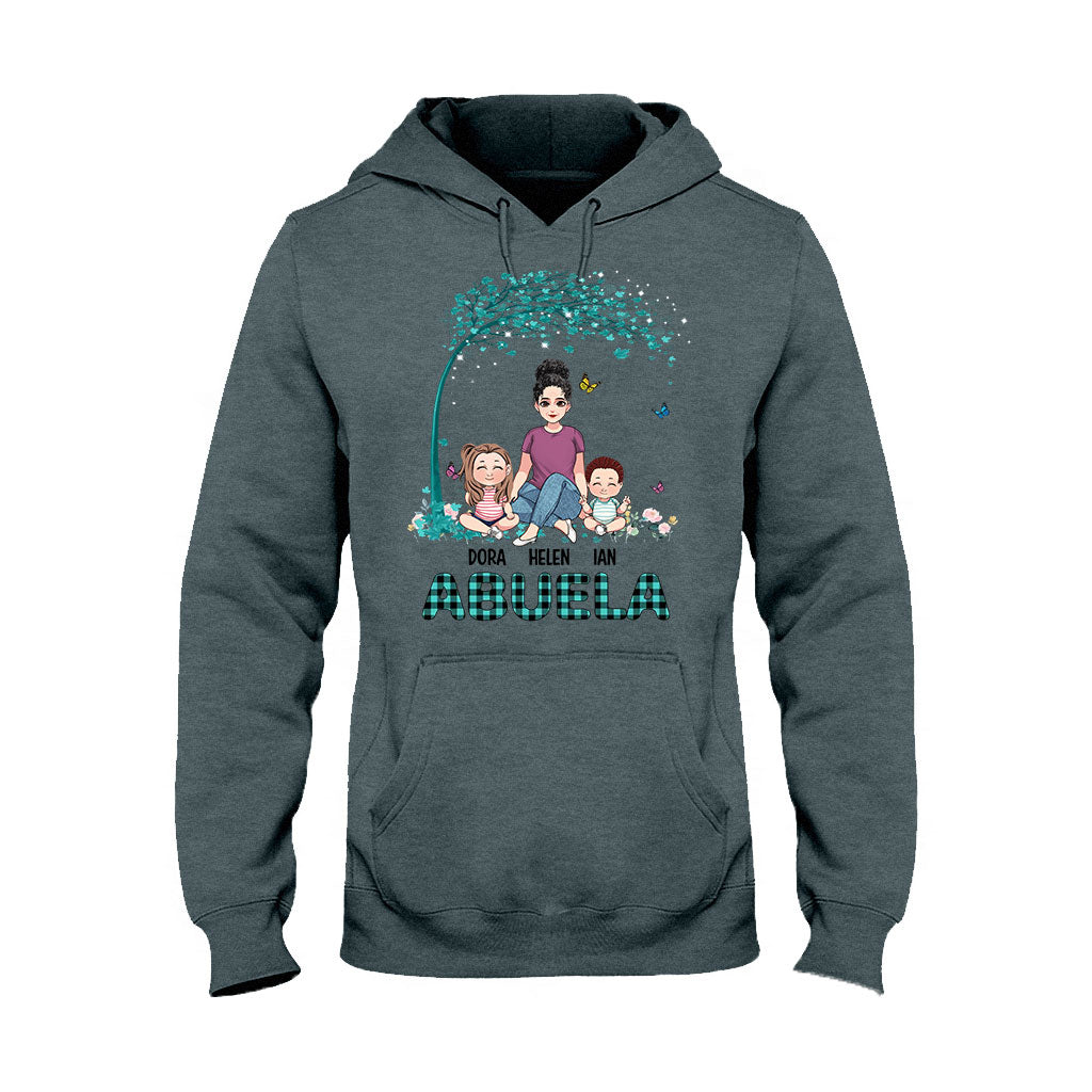 Oma-Leben – Personalisiertes Muttertags-T-Shirt und Hoodie für Omas