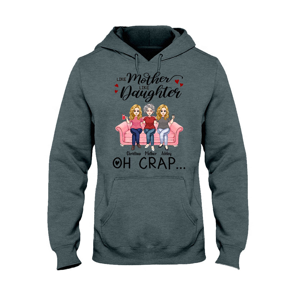 Like Mother Like Daughter - Personalized Mother's Day Mother T-shirt and Hoodie