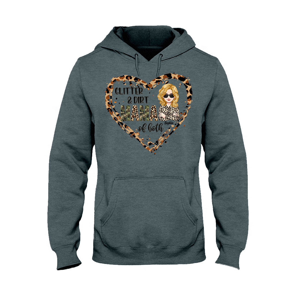 Mama von beidem – Personalisiertes Muttertags-T-Shirt und Hoodie