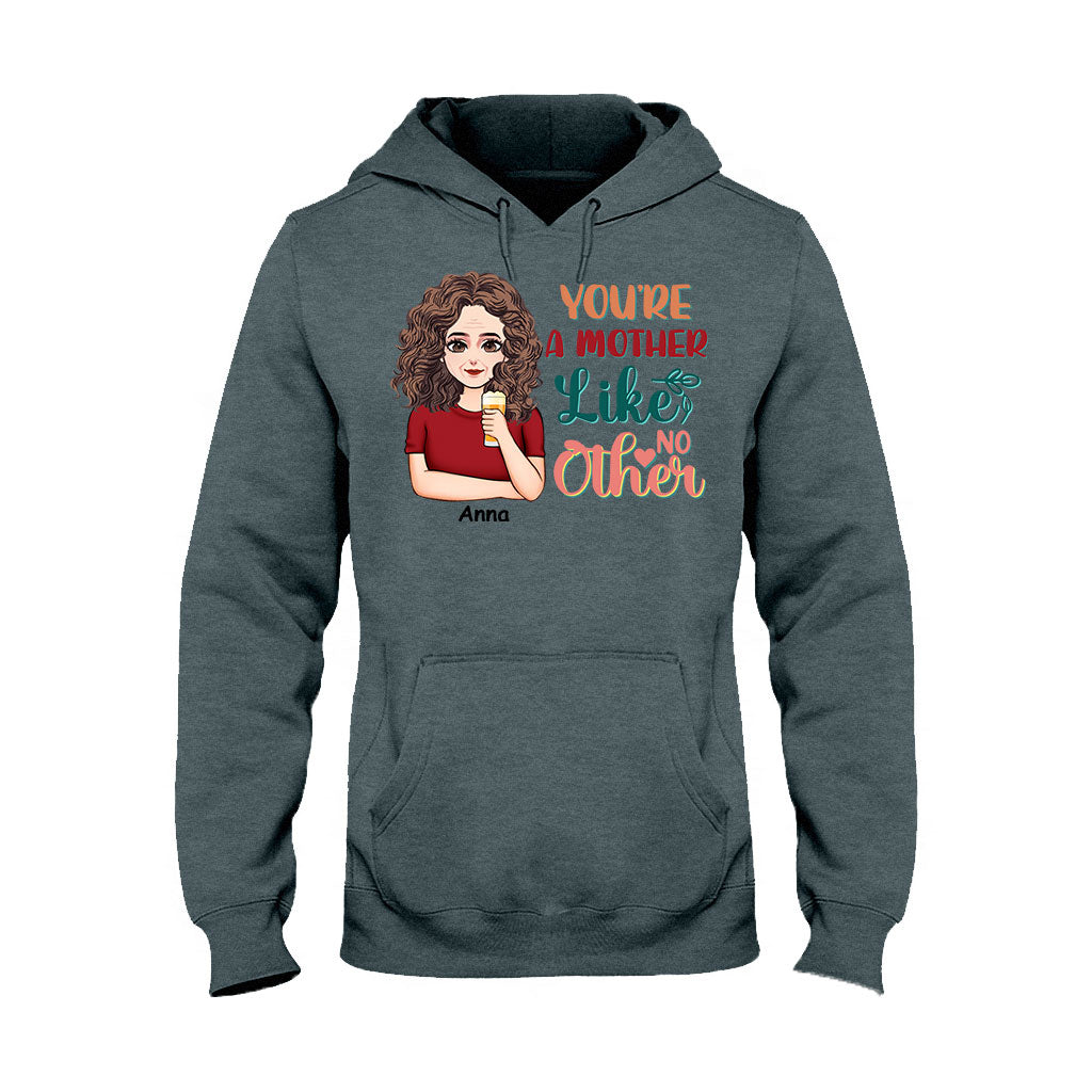 Du bist eine Mutter wie keine andere – Personalisiertes Muttertags-T-Shirt und Hoodie