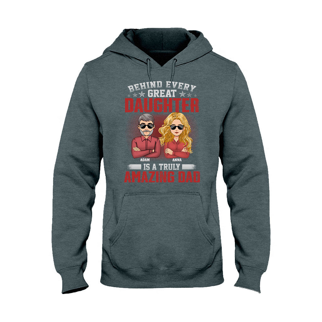 Ein wirklich großartiger Papa – Personalisiertes Vatertags-T-Shirt und Hoodie