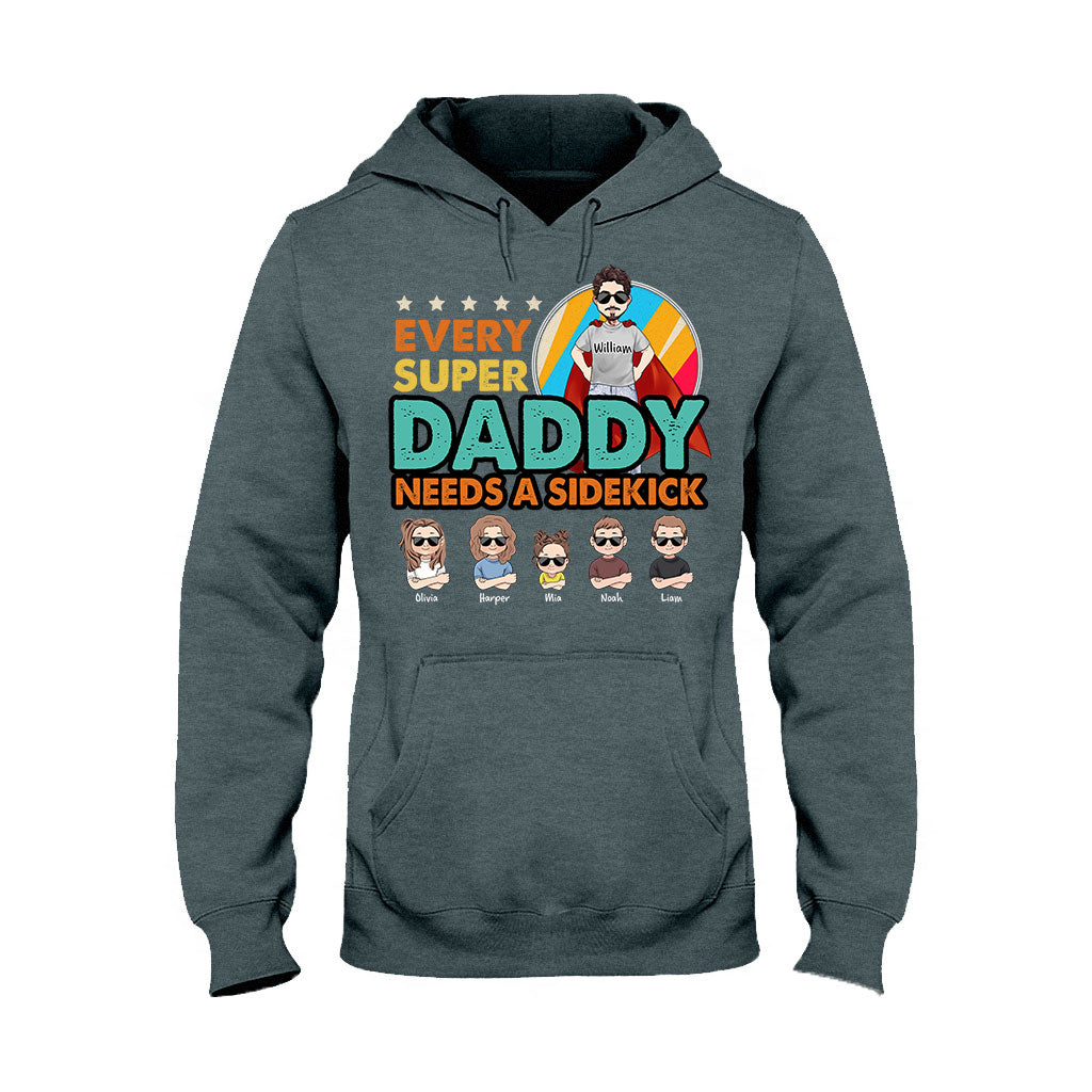 Super Dad Super Hero - Gift for dad, grandpa, uncle, brother - Personalized T-shirt And Hoodie