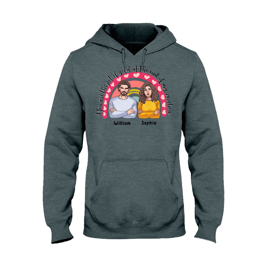 You Are The Pot Of Gold - Personalized Couple T-shirt and Hoodie
