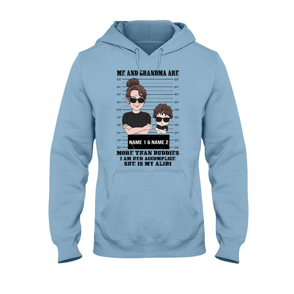 Accomplice And Alibi - Personalized Mother's day Grandma T-shirt and Hoodie