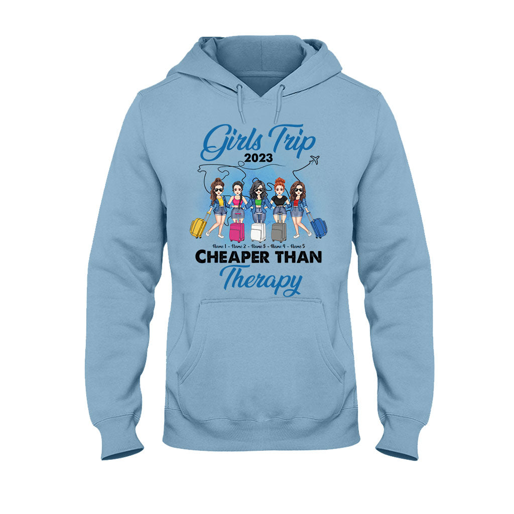 Mädelsausflug – Personalisiertes Bestie-T-Shirt und Hoodie