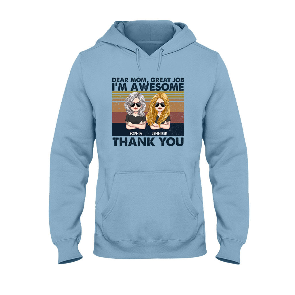 Liebe Mama, super gemacht! Ich bin klasse! - Personalisiertes Muttertags-T-Shirt und Hoodie