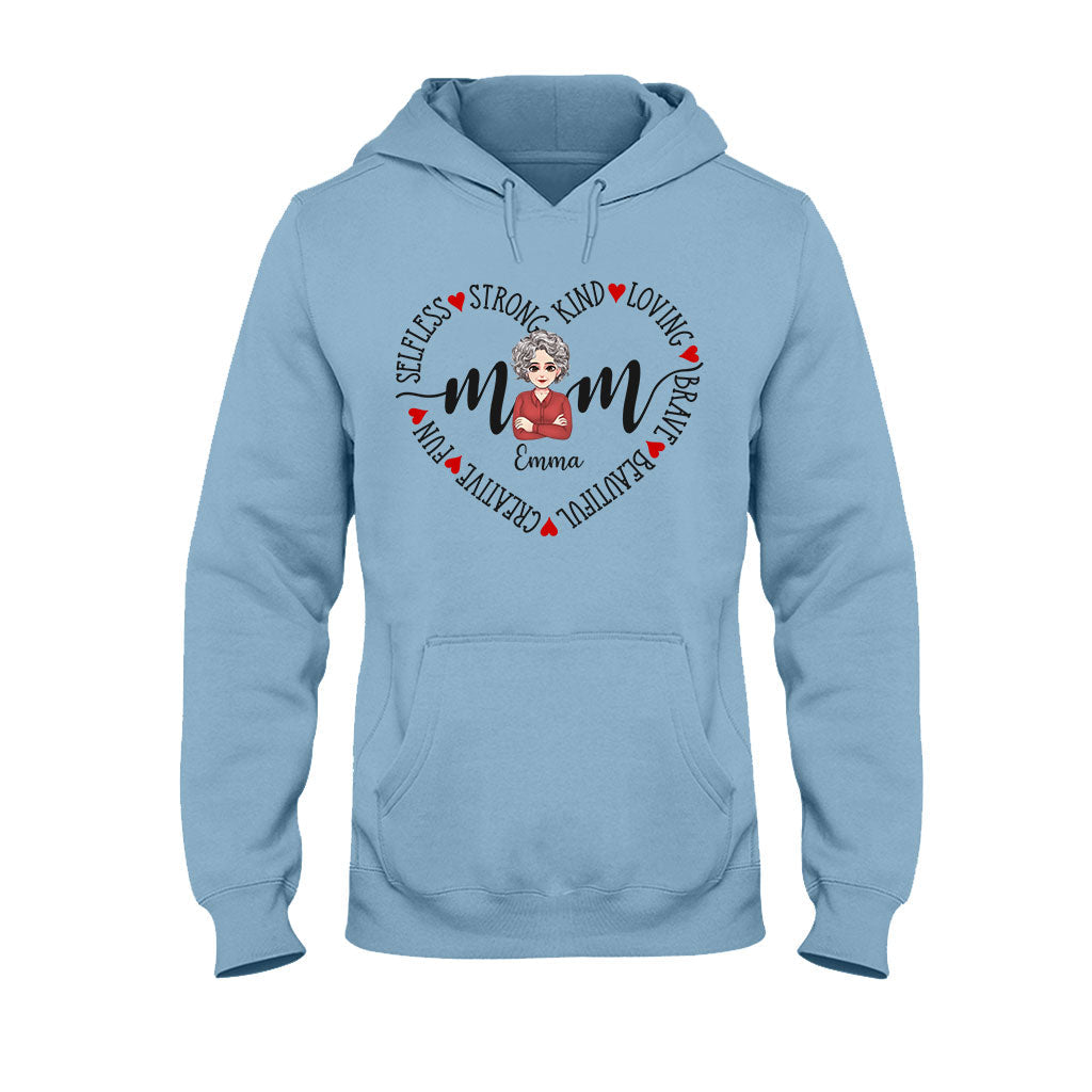 Mama – Personalisiertes Muttertags-T-Shirt und Hoodie