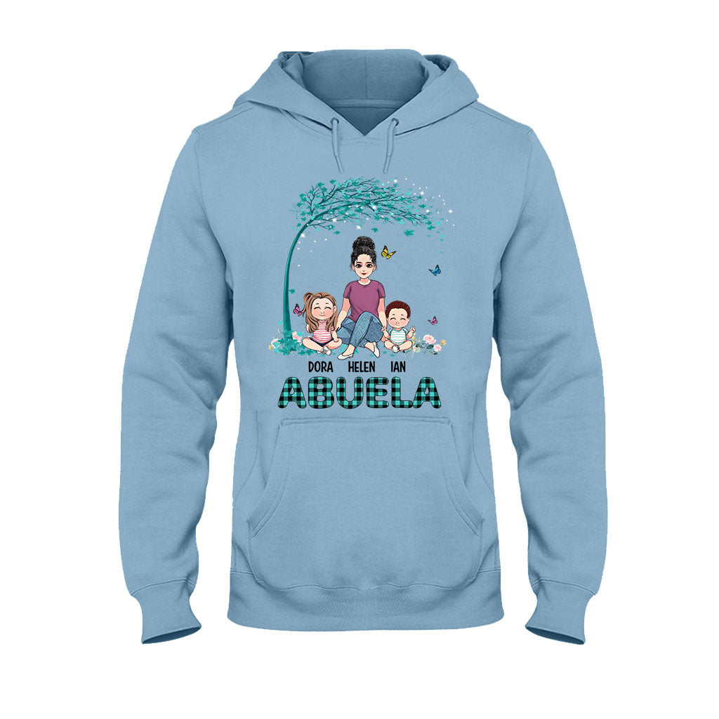 Oma-Leben – Personalisiertes Muttertags-T-Shirt und Hoodie für Omas