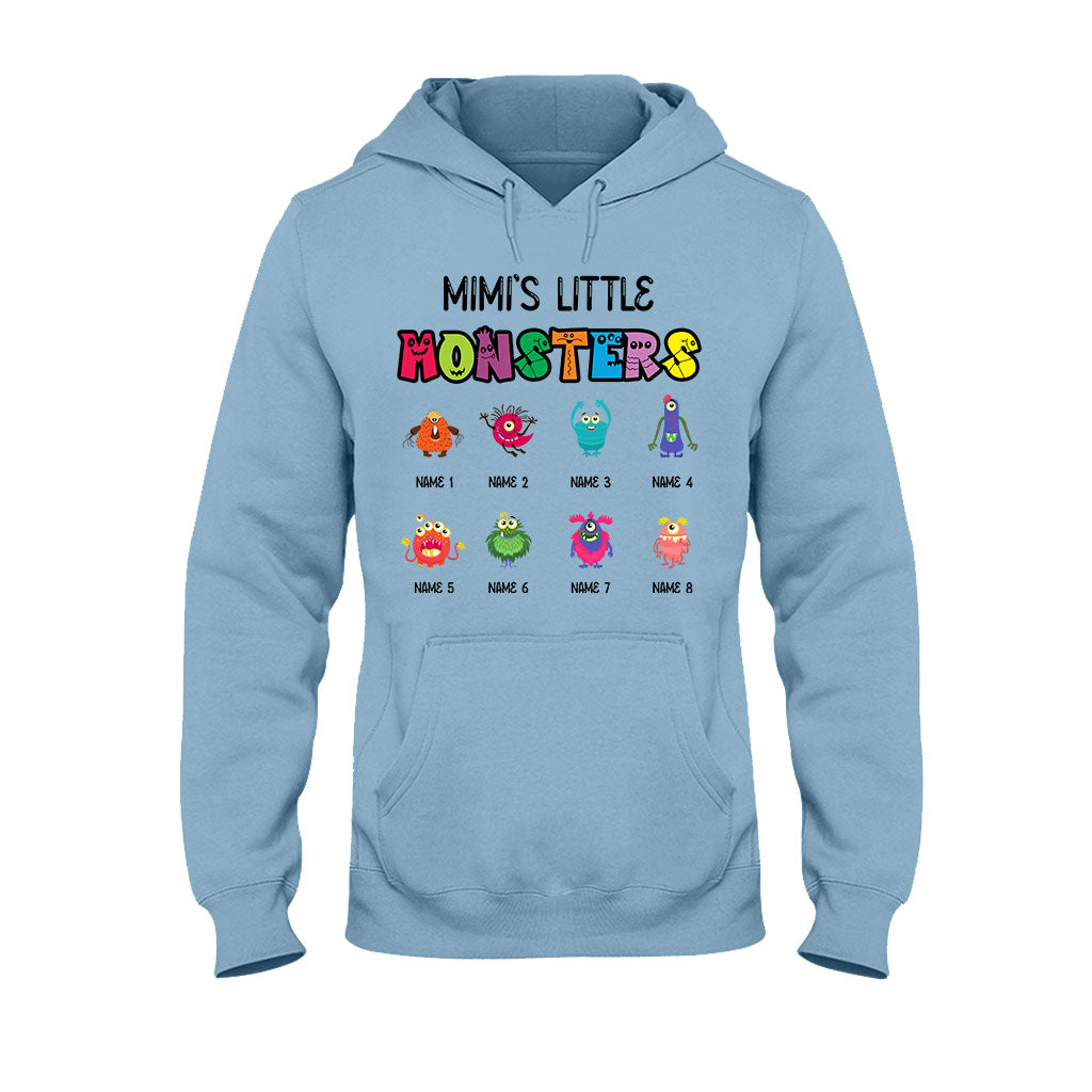 Oma und kleine Monster – Personalisiertes Muttertags-T-Shirt und Hoodie für Omas