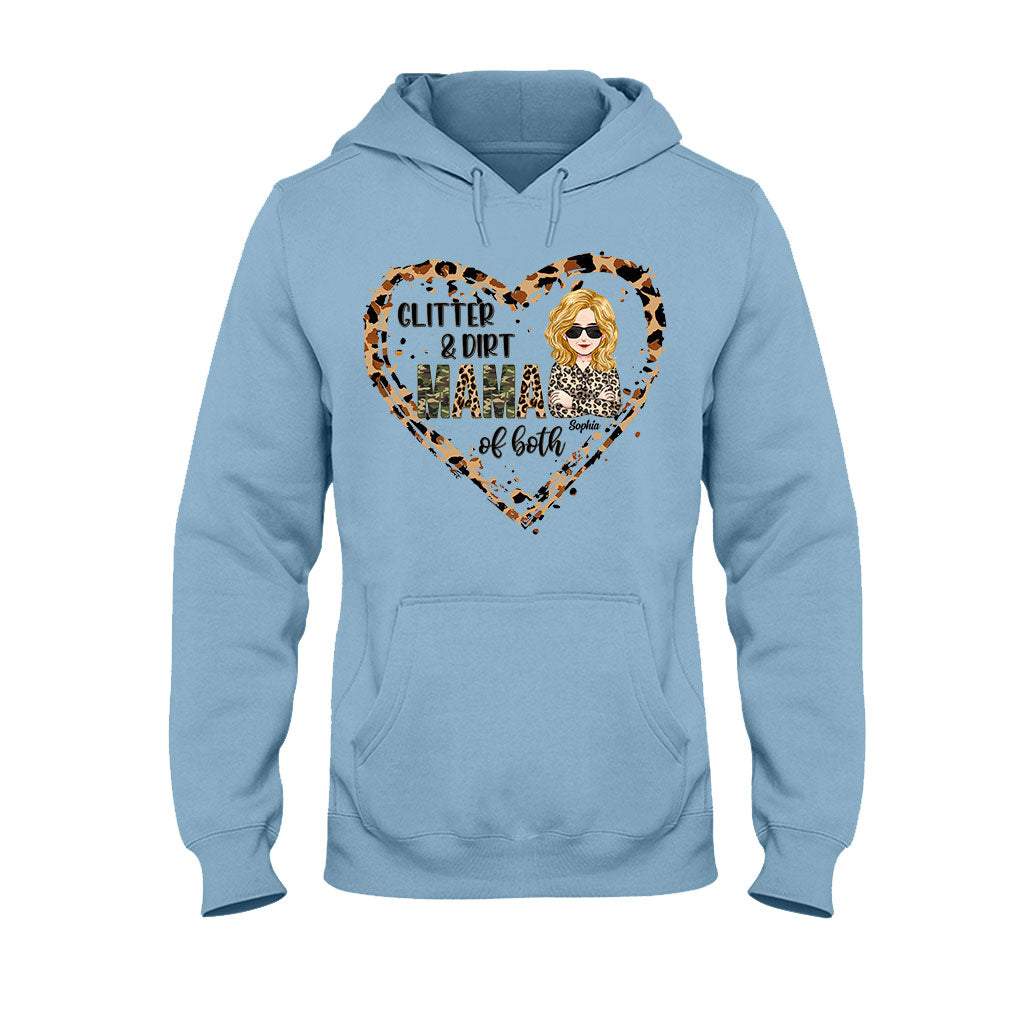 Mama von beidem – Personalisiertes Muttertags-T-Shirt und Hoodie