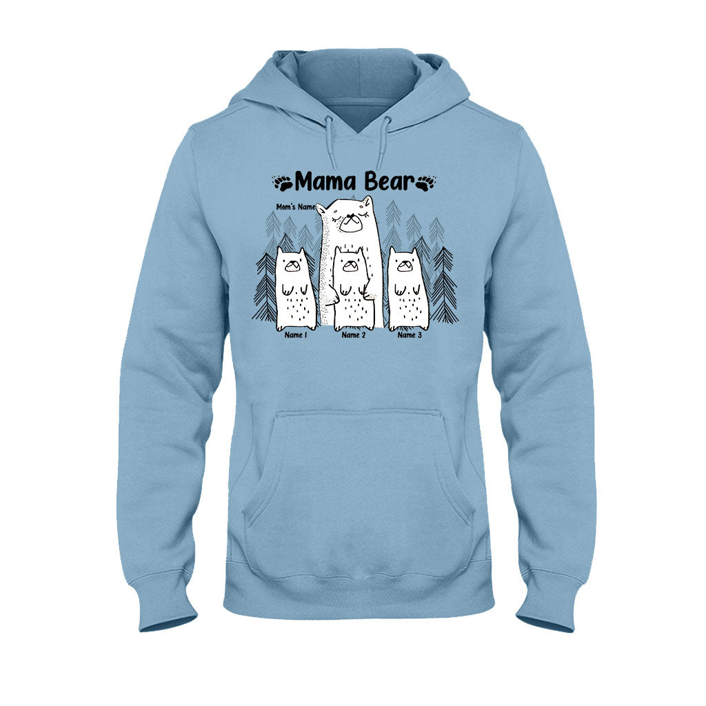 Mama Bear - Personalized Mother's day Mother T-shirt And Hoodie