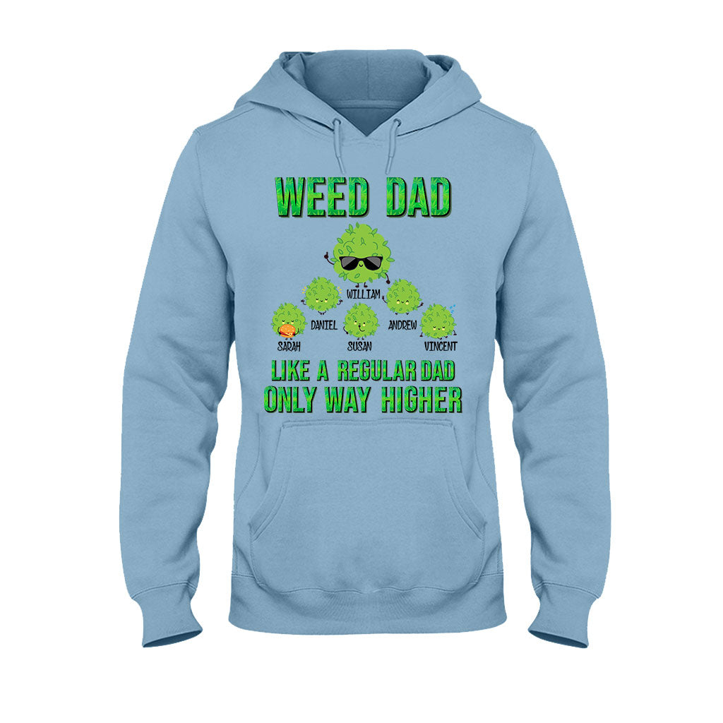 High Dad – Personalisiertes Weed-T-Shirt und Hoodie