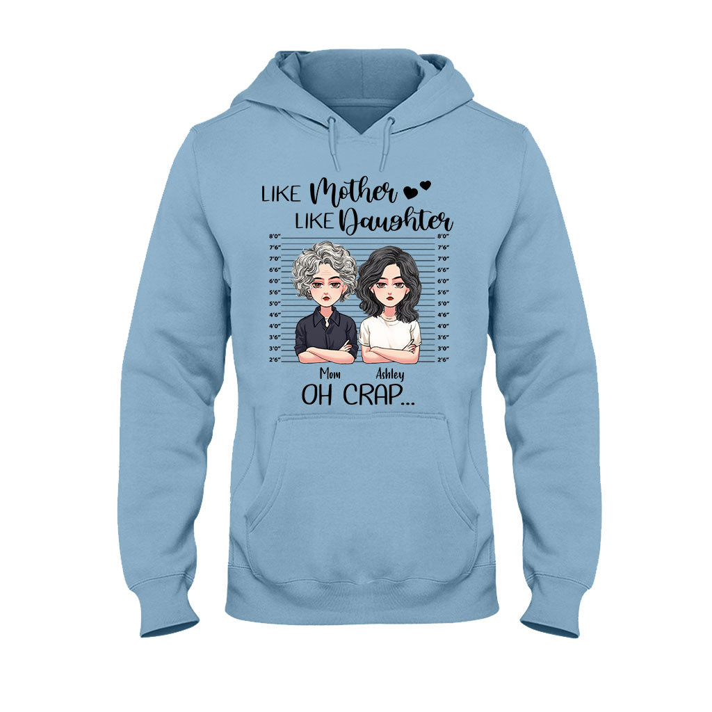 Wie die Mutter, so die Tochter – Personalisiertes Muttertags-T-Shirt und Hoodie